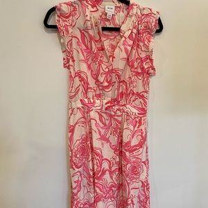 EUC LILLY PULITZER x GOOP PALM BEACH SILK MAXI